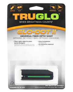 Truglo TG93B Glo-Dot II 410 Gauge Green Fiber Optic Black