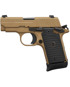 Sig Sauer 238380ESCPN P238 Micro-Compact Emperor Scorpion 380 ACP 2.70" 6+1 & 7+1 Flat Dark Earth Hardcoat Anodized Flat Dark Earth Nitron Stainless Steel Black Hogue G10 Piranha Grip