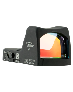 Trijicon 700607 RMR Type 2 Matte Black 1x 6.5 MOA Illuminated Red LED Dot Reticle