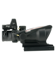 Trijicon 100550 ACOG Combo Matte Black 4x32mm Illuminated Red Crosshair .223 BDC Reticle