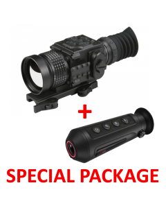 AGM Secutor TS50-384 Compact Medium Range Thermal Imaging Rifle Scope 384x288 (50 Hz) 50 mm lens Package