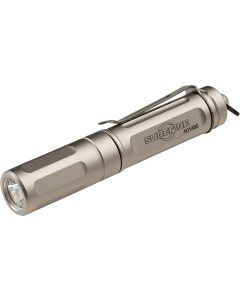 SureFire TITANB Titan Plus Ultra-Compact Nickel Plated Brass White LED 15-300 Lumens 66 Meters Range