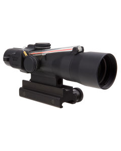 Trijicon 400164 ACOG  Matte Black 3x 30mm Illuminated Red Crosshair 300 Blk 115/220gr Reticle