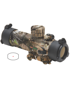 Truglo TG8030GA Gobble Stopper 1x 30mm Obj 3 MOA Illuminated Red/Green Dot Realtree APG CR2032 Lithium