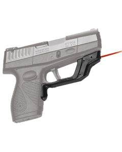 Crimson Trace LG447 Laserguard  5mW Red Laser with 633nM Wavelength & 50 ft Range Black Finish for Taurus 709 Slim