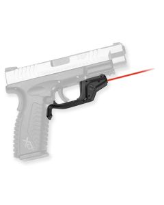 Crimson Trace LG448 Laserguard  5mW Red Laser with 633nM Wavelength & 50 ft Range Black Finish for Springfield XD, XD-M