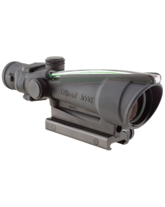 Trijicon 100149 ACOG  Black Hardcoat Anodized 3.5x35mm Illuminated Green Horseshoe .223/5.56 BDC Reticle