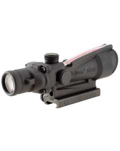 Trijicon 100154 ACOG  Black Hardcoat Anodized 3.5x35mm Illuminated Red Horseshoe .308/7.62 BDC Reticle