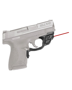 Crimson Trace LG489 Laserguard  5mW Red Laser with 633nM Wavelength & 50 ft Range Black Finish for 9mm Luger & 40 S&W S&W M&P Shield, M&P Shield M2.0 (Except EZ & Plus Variants)