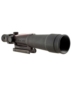 Trijicon 100173 ACOG  Black Hardcoat Anodized 5.5x50mm Illuminated Red Chevron .223/5.56 BDC Reticle