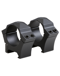 Sig Sauer Electro-Optics SOA10008 Alpha1 Hunting Scope Ring Set For Rifle Weaver High 1" Tube Black Powder Coated Steel