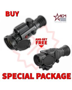 AGM Varmint LRF TS35-640 Thermal Imaging Rifle Scope with built-in Laser Range Finder, 12um, 640x512 (50 Hz), 35mm lens Package
