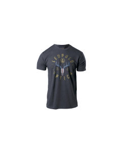 Leupold American Whitetail T-Shirt Charcoal Gray 2XL Short Sleeve
