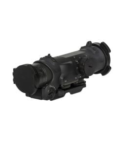Elcan Specter DR 4x/1x, 5.56 Reticle, Adjust A.R.M.S. Levers Installed, with Flip Covers & ARD, Black