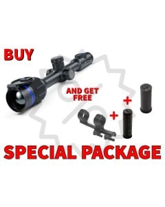 Pulsar Thermion 2 XQ35 Pro Thermal Imaging Riflescope 2.5-10x 384x288 Package