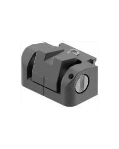 Leupold DeltaPoint Pro Rear Iron Sight Universal Aluminum Black Black