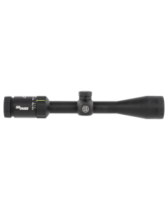 Sig Sauer Electro-Optics SOW34206 Whiskey3  Black Anodized 4-12x40mm 1" Tube Illuminated Hellfire Quadplex Reticle