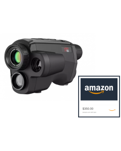 AGM Fuzion LRF TM35-384 Fusion Thermal Imaging & CMOS Monocular with Laser Range Finder, 12 Micron 384x288 (50 Hz), 35 mm lens promo