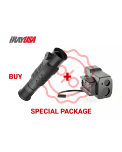 InfiRay Outdoor RICO Mk1 640 3X, 50mm Thermal Weapon Sight + ILR-1000 Laser Rangefinder for RICO MK1 SERIES Package