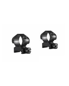 Hawke Precision Steel Ring 1" 2 Piece Weaver Medium Mounts