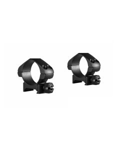 Hawke Precision Steel Ring 30mm 2 Piece Weaver Low Mounts