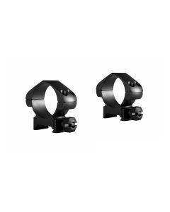 Hawke Precision Steel Ring 30mm 2 Piece Weaver Medium Mounts