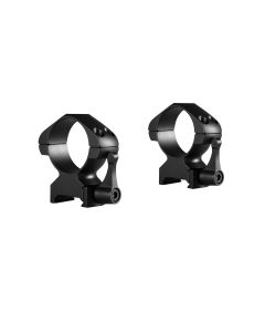 Hawke Precision Steel Ring 30mm 2 Piece Weaver High Lever Mounts