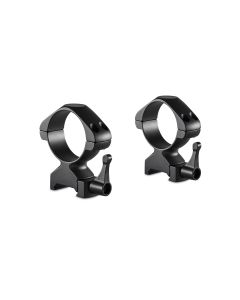 Hawke Precision Steel Ring 34mm 2 Piece Weaver Medium Lever Mounts