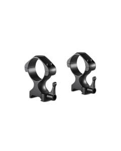 Hawke Precision Steel Ring 34mm 2 Piece Weaver High Lever Mounts