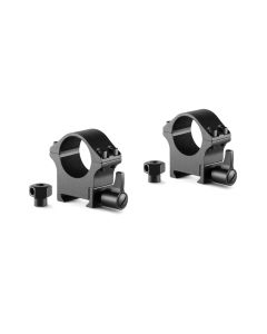 Hawke Professional Steel Ring 1" 2 Piece Weaver Medium Mounts