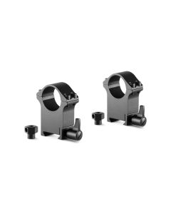 Hawke Professional Steel Ring 1" 2 Piece Weaver Extra High Mounts