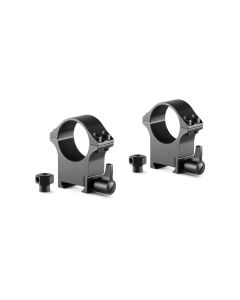 Hawke Professional Steel Ring 30mm 2 Piece Weaver High Mounts