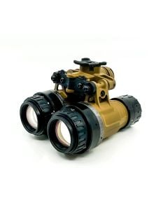 Nocturn Industries UANVB-R Rugged Katana Aluminum LEMO Lightweight Night Vision Goggle, FDE