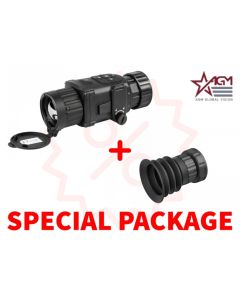 AGM Rattler TC35-384  Compact Medium Range Thermal Imaging Clip-On 384x288 (50 Hz), 35 mm lens Package