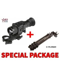 AGM Rattler TS35-384  Compact Medium Range Thermal Imaging Rifle Scope 384x288 (50 Hz), 35 mm lens Package