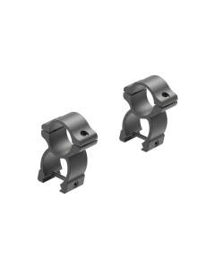 Leupold Rifleman Scope Ring Set High See-Thru 1" Matte Black Aluminum