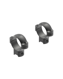 Leupold Ringmounts Rimfire Scope Ring Set Dovetail .22 Rimfire Medium 1" Matte Black Steel