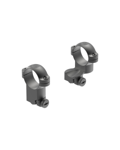 Leupold Ringmounts Scope Ring Set Ruger M77 Super High Extended 1" Matte Black Steel