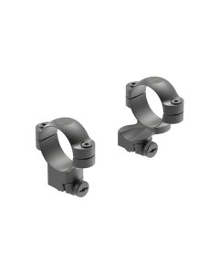 Leupold Ringmounts Scope Ring Set Ruger M77 High Extended 30mm Matte Black Steel