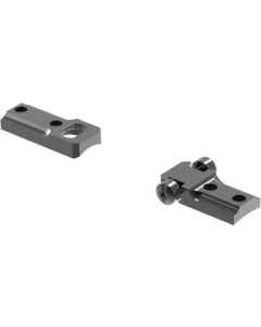 Leupold Standard Base Set Black Gloss Rem 700/721/725 Reversible Front Steel Rifle