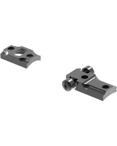 Leupold Standard Base Set Black Gloss Winchester 70/670/770/70A Reversible Rear For Short Action Steel Rifle