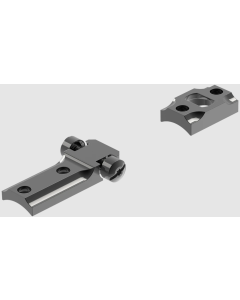 Leupold Standard Base Set Black Gloss Savage 10/110 Round Receiver Steel Rifle