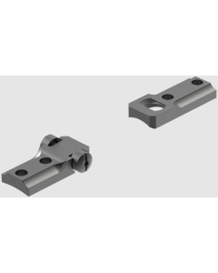 Leupold Standard Base Set Matte Black Weatherby Mark V Reversible Front Steel Rifle