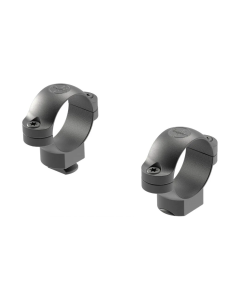 Leupold Standard Scope Ring Set Medium 1" Matte Black Steel