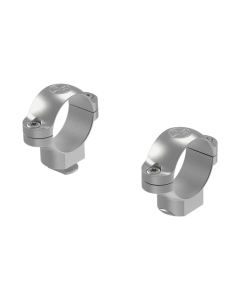 Leupold Standard Scope Ring Set Medium 1" Silver Steel