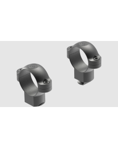 Leupold Standard Scope Ring Set High 1" Matte Black Steel