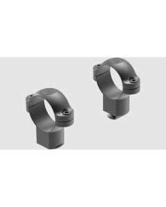 Leupold Standard Scope Ring Set Super High 1" Matte Black Steel