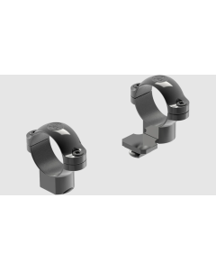 Leupold Standard Scope Ring Set High Extended 1" Black Gloss Steel