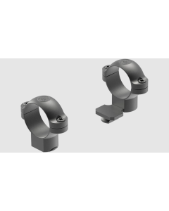 Leupold Standard Scope Ring Set High Extended 1" Matte Black Steel
