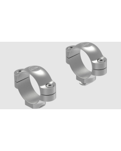 Leupold Standard Scope Ring Set Medium 30mm Silver Steel